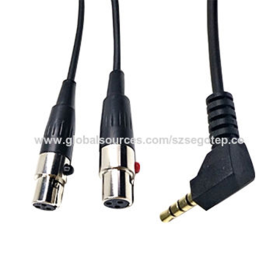 Female-Female Gender Right Angle 3 Pin XLR Connector Male Plug Microphone 90 Degree Cable Jack